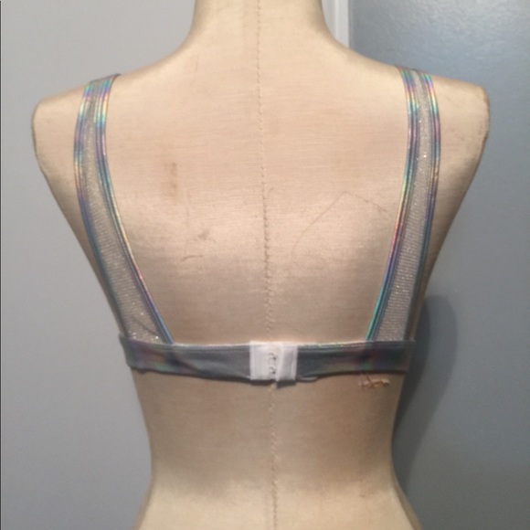 Cynthia Rowley Glinda Bralette Silver - Picture 4 of 4